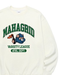 MAHAGRID | 【MAHAGRID/マハグリッド】COBY VARSITY SWEATSHIRT / コビー カレッジロゴ クルーネック スウェット(スウェット)