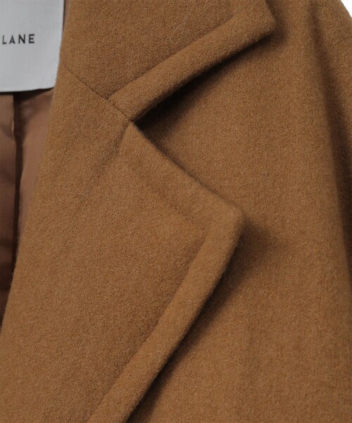 CLANE(クラネ)の「【CLANE/クラネ】ウールダウンロングコート 11101-0052(ダウンジャケット/コート・レディース・ベージュ/ネイビー・1)」の13枚目の写真