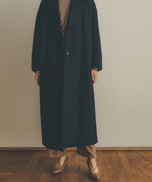 CLANE（クラネ）の「【CLANE/クラネ】ウールダウンロングコート 11101