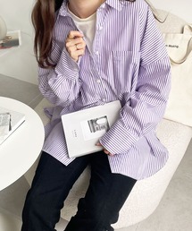 GeeRA（ジーラ）の「【9色 5サイズ展開】春におすすめ♪オーバーサイズベーシックルーズシャツ（シャツ/ブラウス）」