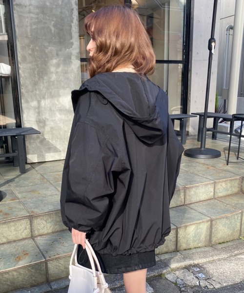 one after another NICE CLAUP（ワンアフターアナザーナイスクラップ）の「ユーティリティマウンテンパーカー（マウンテンパーカー・レディース・アイボリー/ブラック/サックスブルー/ラベンダー・FREE）」の13枚目の写真