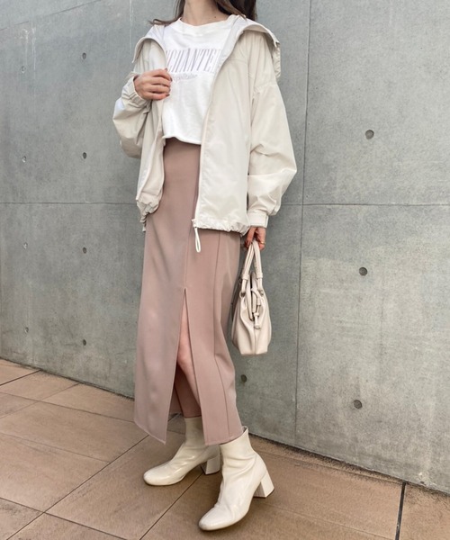 one after another NICE CLAUP（ワンアフターアナザーナイスクラップ）の「ユーティリティマウンテンパーカー（マウンテンパーカー・レディース・アイボリー/ブラック/サックスブルー/ラベンダー・FREE）」の21枚目の写真