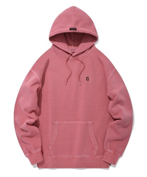 COVERNAT(カバーナット)の「【COVERNAT】C LOGO WAPPEN HOODIE / カバーナット Cロゴ ワッペン フーディー(パーカー・メンズ・ブラック/ブラウン/グレー/ライトピンク・SMALL/MEDIUM/LARGE)」の4枚目の写真