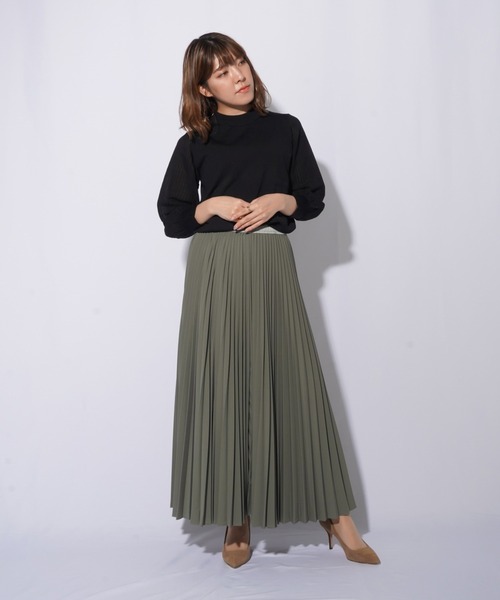 LADY LUCK LUCA(レディラックルカ)の「LC/LLL 14G袖ストライプ プルオーバー(Tシャツ/カットソー・レディース・ライトグレー/ブラック/ベージュ・FREE)」の10枚目の写真