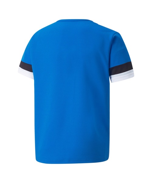 PUMA（プーマ）の「PUMA プーマ キッズ サッカー TEAMRISE ゲームシャツ JR 120-160cm（Tシャツ/カットソー・キッズ・ブラック/ライトブルー/ブルー・140/120/130/160/150）」の11枚目の写真