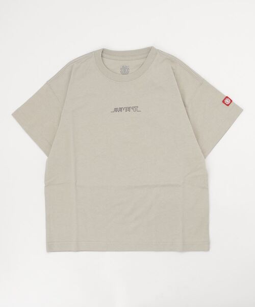 ELEMENT（エレメント）の「ELEMENT/エレメント キッズ ワイドシルエット Tシャツ BC025-245（Tシャツ/カットソー・キッズ・グレー/グリーン/ブラック・140cm/150cm/160cm/130cm）」の7枚目の写真