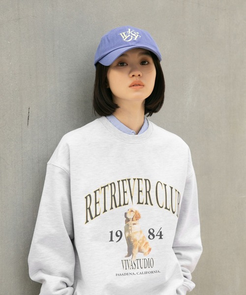 VIVASTUDIO（ビバスタジオ）の「【UNISEX】vivastudio／RETRIEVER プルオーバー  2277080（スウェット・レディース・ライトグレー/ネイビー・MEDIUM/LARGE/SMALL/X-LARGE）」の20枚目の写真