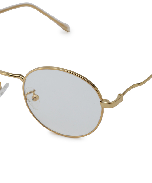 VIS(ビス)の「【ブルーライトカット・曇り止め加工】メタルフレームファッショングラス(メガネ・レディース・ブラック/ゴールド/シルバー・FREE)」の20枚目の写真