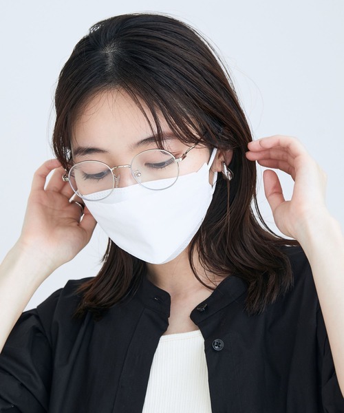 VIS(ビス)の「【ブルーライトカット・曇り止め加工】メタルフレームファッショングラス(メガネ・レディース・ブラック/ゴールド/シルバー・FREE)」の13枚目の写真