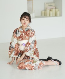 utatane | 選べる浴衣3点セット　ニコアンティーク和歌山染工(浴衣)