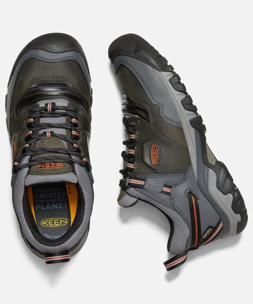RIDGE FLEX WP / リッジ フレックス ウォータープルーフ / メンズ 登山靴 トレッキングシューズ 防水