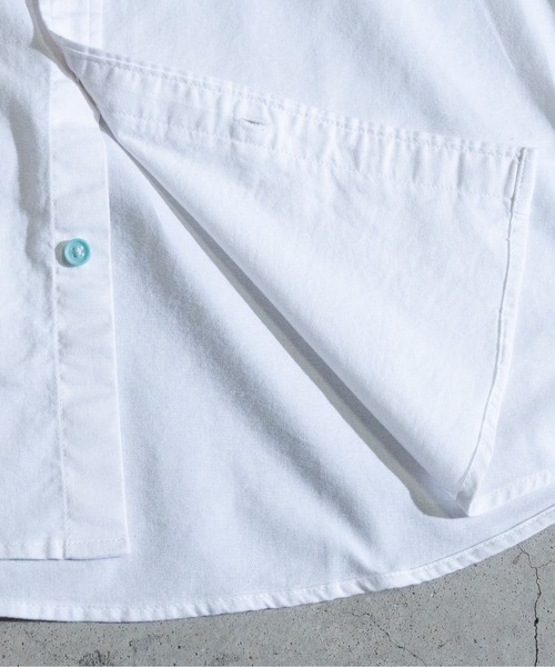 Candy Fantasy(キャンディーファンタジー)の「【a】オックスカラーボタンアニマル刺繍七分袖レギュラーシャツ(シャツ/ブラウス・メンズ・ホワイト/サックスブルー/イエロー/マルチ/ネイビー/ライトグリーン・MEDIUM/LARGE/X-LARGE)」の12枚目の写真