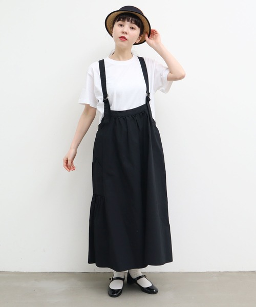 l'atelier du savon（アトリエドサボン）の「○C/馬布 吊りスカート