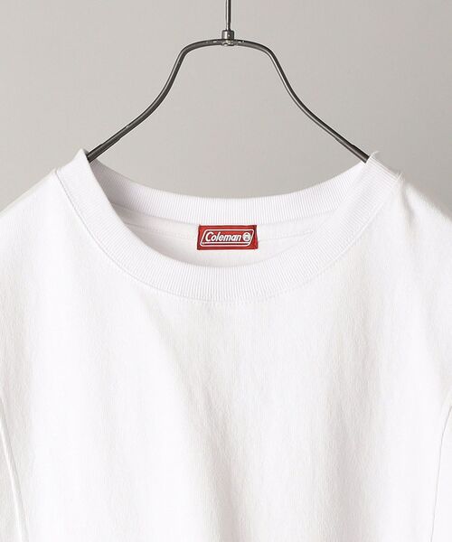 COLEMAN(コールマン)の「*Coleman: ビッグシルエット サイドポケット Tシャツ(Tシャツ/カットソー・メンズ・ブラック/オフホワイト/オリーブ・MEDIUM/LARGE/SMALL)」の4枚目の写真