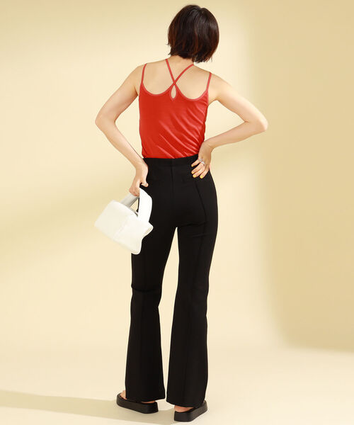 Ray BEAMS（レイビームス）の「Ray BEAMS / ホルターネック カップ付き キャミソール（キャミソール・レディース・ブラック/イエロー/レッド・ONE SIZE）」の14枚目の写真