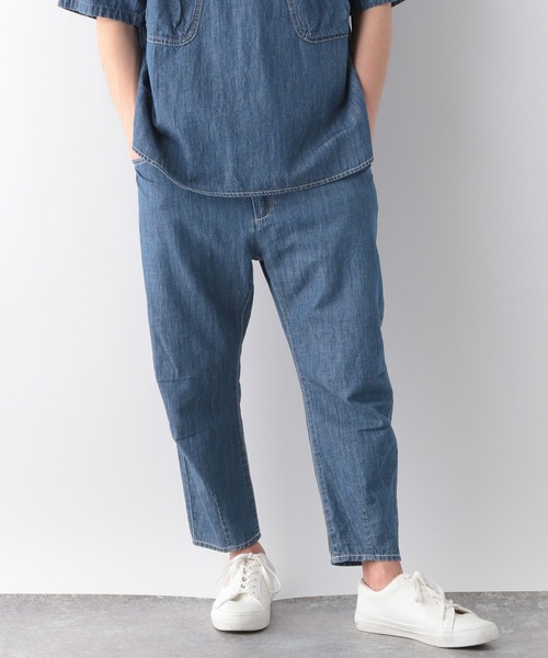 GLOBAL WORK（グローバルワーク）の「KATOデザインクライムパンツ/273163（デニムパンツ・メンズ・ダークブルー/ブルー・LARGE/MEDIUM/SMALL）」の18枚目の写真