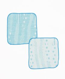 FACTRUTH（ファクトラス）の「FACTRUTH #FT22SS-002 ジャガード オーガニックmini H-towel 2pcs 15x15（ハンカチ/ハンドタオル）」