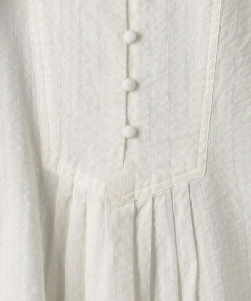 BEAUTY&YOUTH UNITED ARROWS(ビューティーアンドユースユナイテッドアローズ)の「コットンサッカー フロントボタン 5分袖 ブラウス -ウォッシャブル-(シャツ/ブラウス・レディース・ブラック/ホワイト/ライム・FREE)」の16枚目の写真