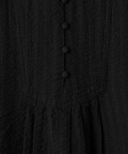 BEAUTY&YOUTH UNITED ARROWS(ビューティーアンドユースユナイテッドアローズ)の「コットンサッカー フロントボタン 5分袖 ブラウス -ウォッシャブル-(シャツ/ブラウス・レディース・ブラック/ホワイト/ライム・FREE)」の18枚目の写真