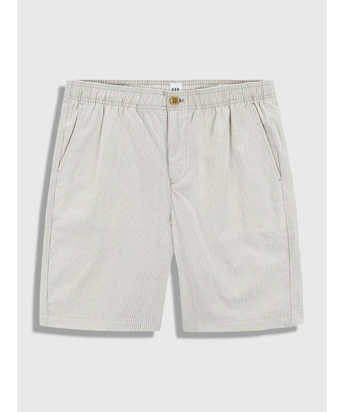 GAP（ギャップ）の「シアサッカー 9インチ ショートパンツ（その他パンツ・メンズ・ブラック/ベージュ・L/M/S/XS/XL）」の2枚目の写真