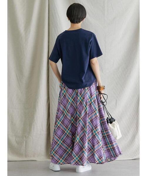 AMERICAN HOLIC(アメリカンホリック)の「バイオ加工ロゴカットプルオーバー(Tシャツ/カットソー・レディース・チャコールグレー/ネイビー/グレー系その他・L/M)」の10枚目の写真