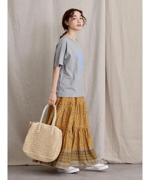 AMERICAN HOLIC(アメリカンホリック)の「バイオ加工ロゴカットプルオーバー(Tシャツ/カットソー・レディース・チャコールグレー/ネイビー/グレー系その他・L/M)」の18枚目の写真
