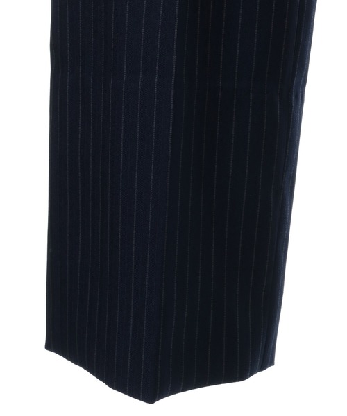 CROWDED CLOSET（クラウデッドクローゼット）の「TW ストライプ柄スーツ/別売りベストあり/2ピースビジネスセットアップスーツ/ドレス（スーツセット・メンズ・ネイビー/グレー・01/02/03/04）」の6枚目の写真