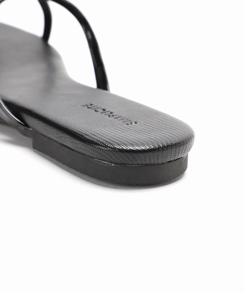 B.C STOCK(ベーセーストック)の「フラットトングサンダル(サンダル・レディース・ホワイト/ブラック/グレー・SMALL/MEDIUM/LARGE)」の19枚目の写真