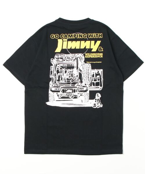 WILDERNESS EXPERIENCE（ウィルダネスエクスペリエンス）の「WILDERNESS EXPERIENCE/ウィルダネス エクスペリエンス　ウィルダネス × ジムニー ラゲッジスペース Tシャツ（Tシャツ/カットソー・メンズ・ホワイト/ブラック/グリーン・L/XL/M）」の5枚目の写真