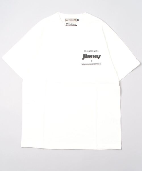 WILDERNESS EXPERIENCE（ウィルダネスエクスペリエンス）の「WILDERNESS EXPERIENCE/ウィルダネス エクスペリエンス　ウィルダネス × ジムニー ラゲッジスペース Tシャツ（Tシャツ/カットソー・メンズ・ホワイト/ブラック/グリーン・L/XL/M）」の9枚目の写真