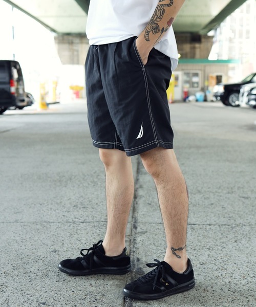 NAUTICA(ノーティカ)の「NAUTICA / ノーティカ 8" ELASTIC SOLID TRUNK - QUICK DRY 水陸両用 スイムパンツ ショートパンツ ハーフパンツ 水着(その他パンツ・メンズ・ホワイト/ブラック/ネイビー/レッド/イエロー/ブルー・MEDIUM/LARGE/X-LARGE)」の9枚目の写真