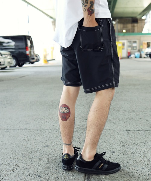 NAUTICA(ノーティカ)の「NAUTICA / ノーティカ 8" ELASTIC SOLID TRUNK - QUICK DRY 水陸両用 スイムパンツ ショートパンツ ハーフパンツ 水着(その他パンツ・メンズ・ホワイト/ブラック/ネイビー/レッド/イエロー/ブルー・MEDIUM/LARGE/X-LARGE)」の10枚目の写真