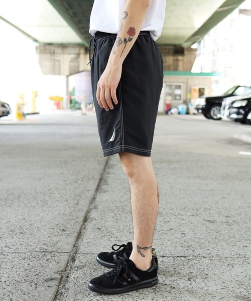 NAUTICA(ノーティカ)の「NAUTICA / ノーティカ 8" ELASTIC SOLID TRUNK - QUICK DRY 水陸両用 スイムパンツ ショートパンツ ハーフパンツ 水着(その他パンツ・メンズ・ホワイト/ブラック/ネイビー/レッド/イエロー/ブルー・MEDIUM/LARGE/X-LARGE)」の17枚目の写真