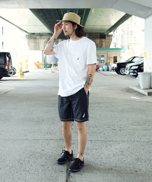 NAUTICA(ノーティカ)の「NAUTICA / ノーティカ 8" ELASTIC SOLID TRUNK - QUICK DRY 水陸両用 スイムパンツ ショートパンツ ハーフパンツ 水着(その他パンツ・メンズ・ホワイト/ブラック/ネイビー/レッド/イエロー/ブルー・MEDIUM/LARGE/X-LARGE)」の11枚目の写真