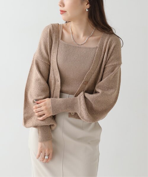 kastane mix起毛カーディガン　tops レギンス　セット 2022AWカタログ掲載】MIXヤーン起毛3WAYカーディガン | Kastane