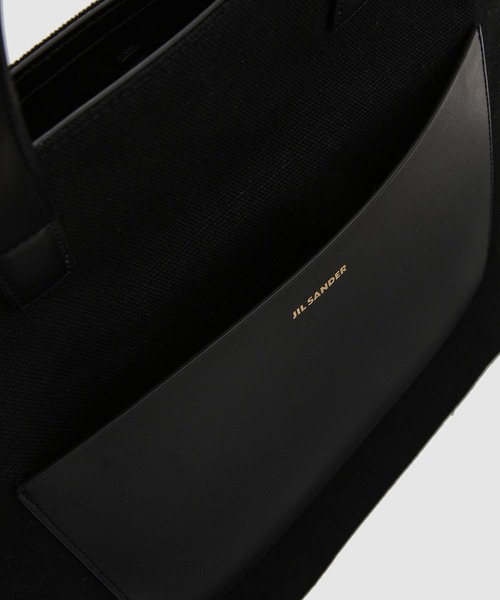 JIL SANDER（ジルサンダー）の「WANDER TOTE SM（トートバッグ・レディース・ブラック・UNI）」の6枚目の写真