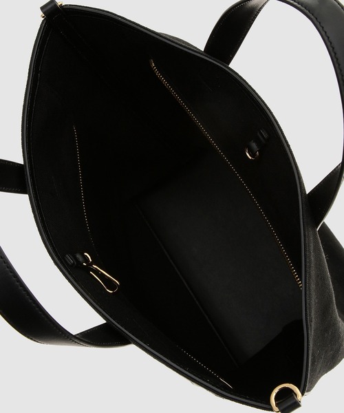 JIL SANDER（ジルサンダー）の「WANDER TOTE SM（トートバッグ・レディース・ブラック・UNI）」の7枚目の写真