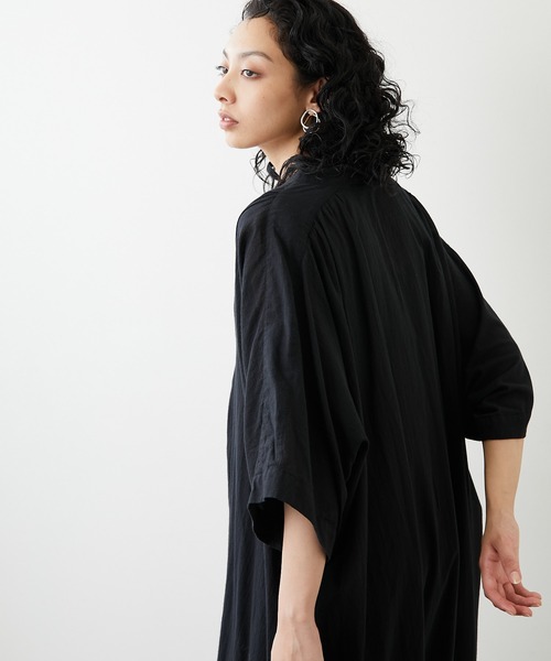 Whim Gazette リラックスシャツワンピース Whim Gazette(ウィム ガゼット)のリラックスシャツワンピース