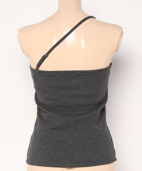 ikka（イッカ）の「テレコカップ付きワンショル（キャミソール・レディース・ベージュ/チャコールグレー/ピンク系その他・M/L）」の5枚目の写真