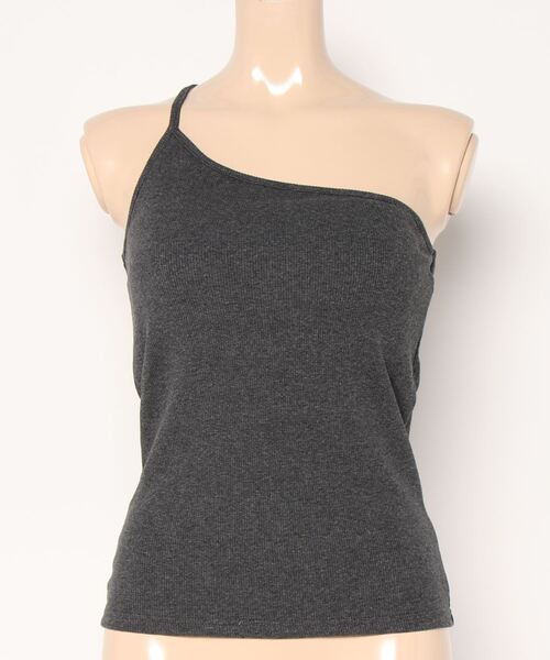 ikka（イッカ）の「テレコカップ付きワンショル（キャミソール・レディース・ベージュ/チャコールグレー/ピンク系その他・M/L）」の20枚目の写真