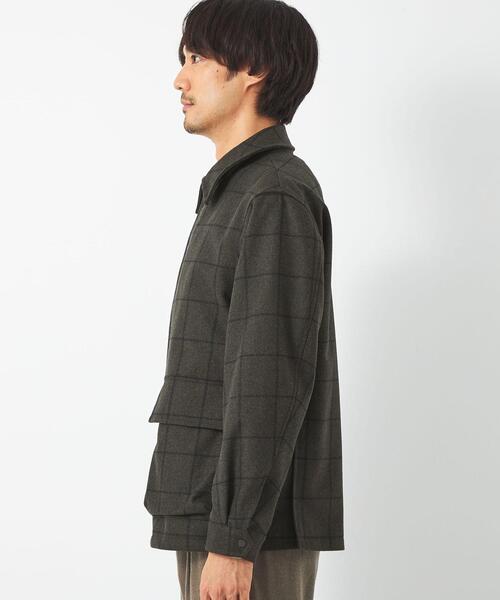 green label relaxing（グリーンレーベルリラクシング）の「BALLIS メルトン ロードジャケット ブルゾン（その他アウター・メンズ・ブラック/グレー/その他1・S/M/L/XL）」の13枚目の写真