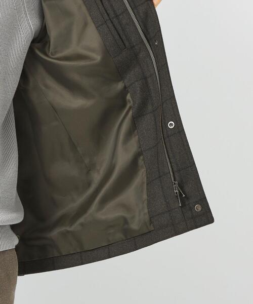 green label relaxing（グリーンレーベルリラクシング）の「BALLIS メルトン ロードジャケット ブルゾン（その他アウター・メンズ・ブラック/グレー/その他1・S/M/L/XL）」の18枚目の写真