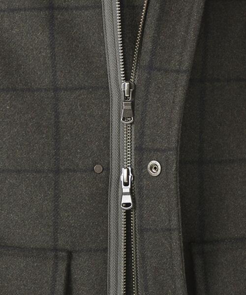green label relaxing（グリーンレーベルリラクシング）の「BALLIS メルトン ロードジャケット ブルゾン（その他アウター・メンズ・ブラック/グレー/その他1・S/M/L/XL）」の20枚目の写真