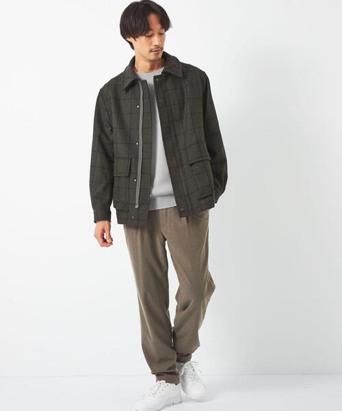 green label relaxing（グリーンレーベルリラクシング）の「BALLIS メルトン ロードジャケット ブルゾン（その他アウター・メンズ・ブラック/グレー/その他1・S/M/L/XL）」の21枚目の写真