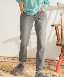 SOMETHING（サムシング）の「(SOMETHING)ハナテーパードストレートデニムパンツ（デニムパンツ）」