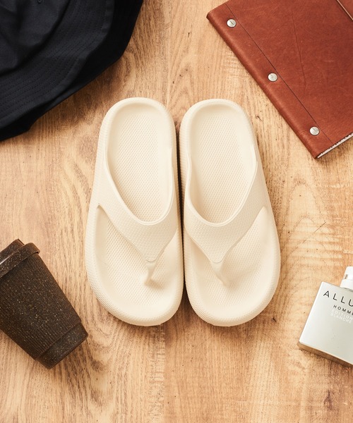 SETUP7（セットアップセブン）の「【SETUP7】アーバンEVAトングサンダル JIP（サンダル・レディース・ベージュ/グレー/ピンク/ミント・M/L）」の3枚目の写真