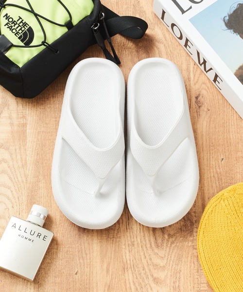 SETUP7（セットアップセブン）の「【SETUP7】アーバンEVAトングサンダル JIP（サンダル・レディース・ベージュ/グレー/ピンク/ミント・M/L）」の2枚目の写真