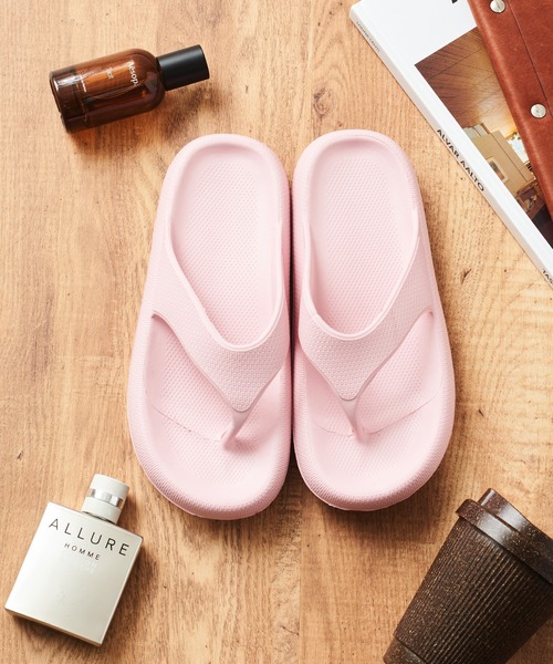 SETUP7（セットアップセブン）の「【SETUP7】アーバンEVAトングサンダル JIP（サンダル・レディース・ベージュ/グレー/ピンク/ミント・M/L）」の4枚目の写真