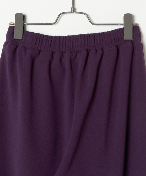 PBLIM（ページボーイリム）の「PAGEBOYLIM/イージーストレートパンツ（スラックス・レディース・パープル/オレンジ/レオパード・FREE）」の21枚目の写真