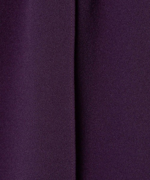 PBLIM（ページボーイリム）の「PAGEBOYLIM/イージーストレートパンツ（スラックス・レディース・パープル/オレンジ/レオパード・FREE）」の11枚目の写真